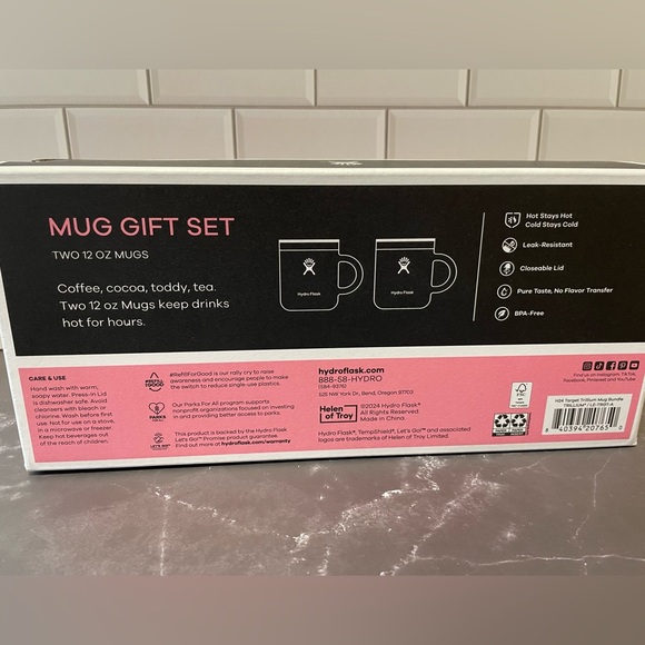 Hydro Flask Blush Pink Trillium Mug Gift Set - Picture 5 of 6